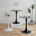 simple fashion round reception table coffee shop table